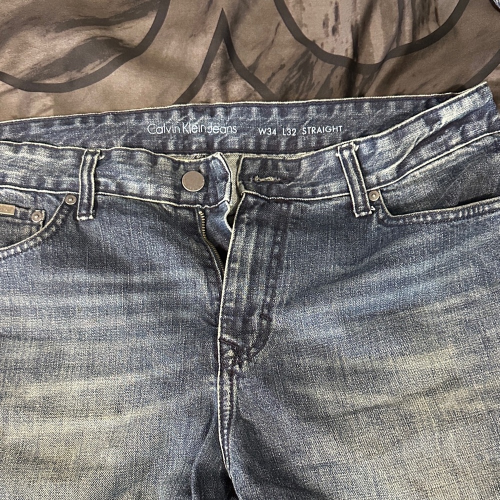 Calvin Klein Jeans Blue Denim Jeans